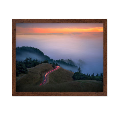 Foggy Hills Night Drive