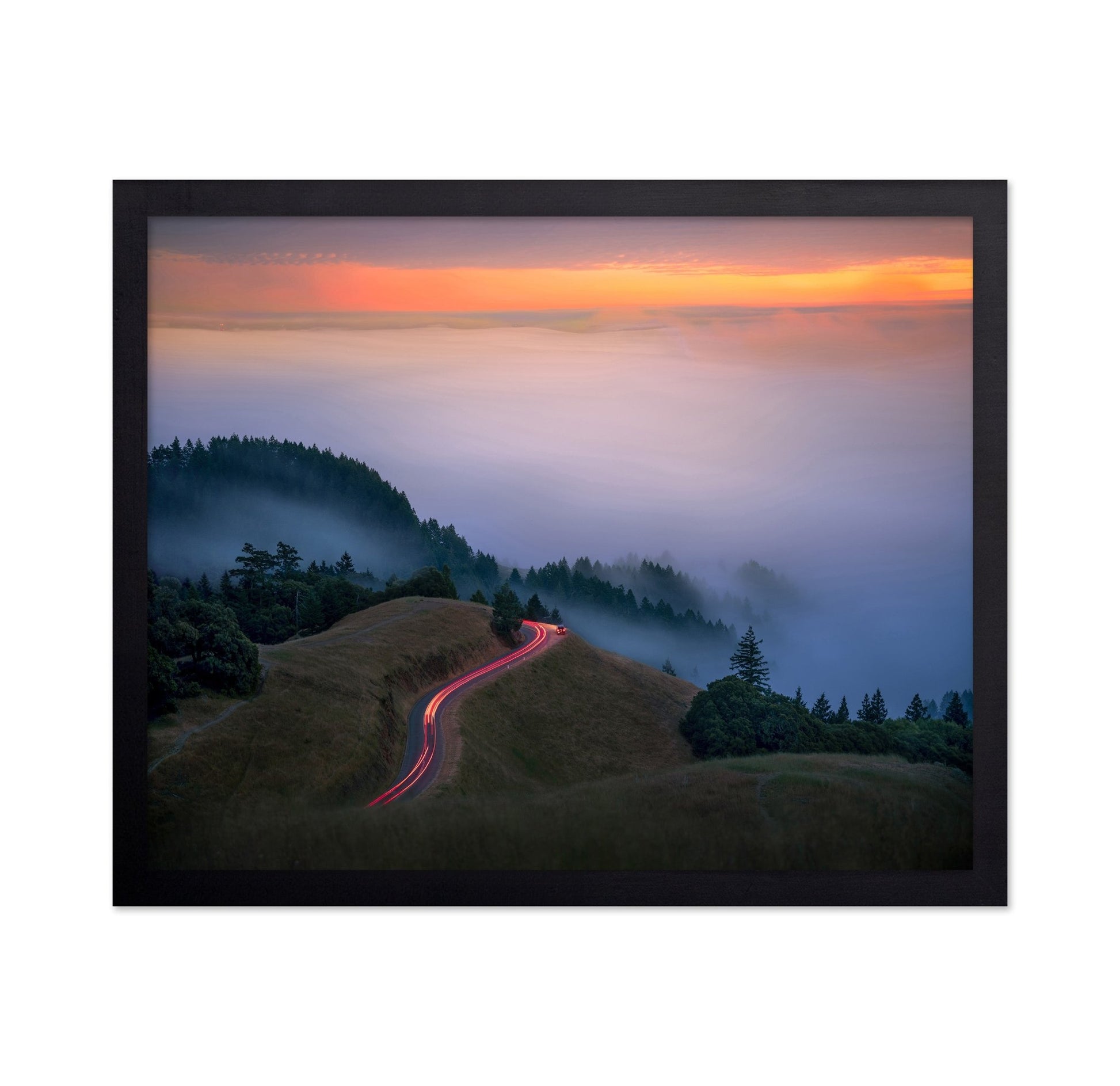 Foggy Hills Night Drive