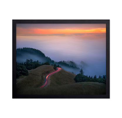 Foggy Hills Night Drive