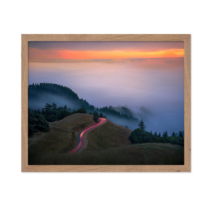 Foggy Hills Night Drive