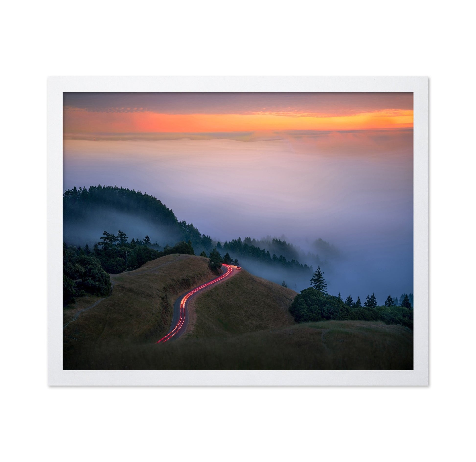 Foggy Hills Night Drive