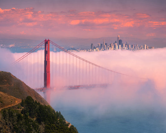Golden Gate Sunrise Fog