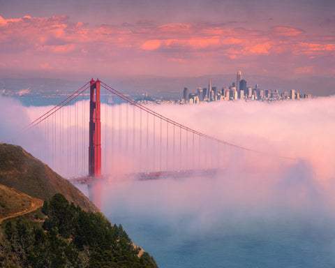 Golden Gate Sunrise Fog
