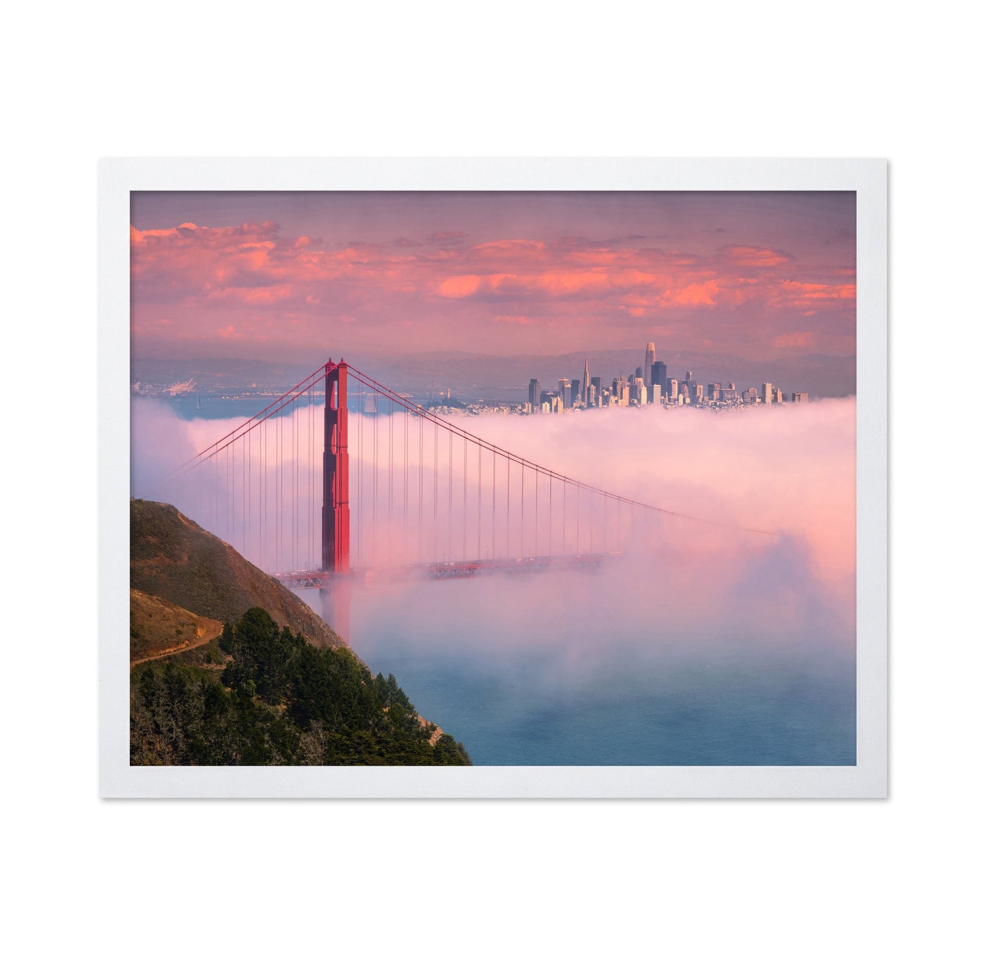 Golden Gate Sunrise Fog