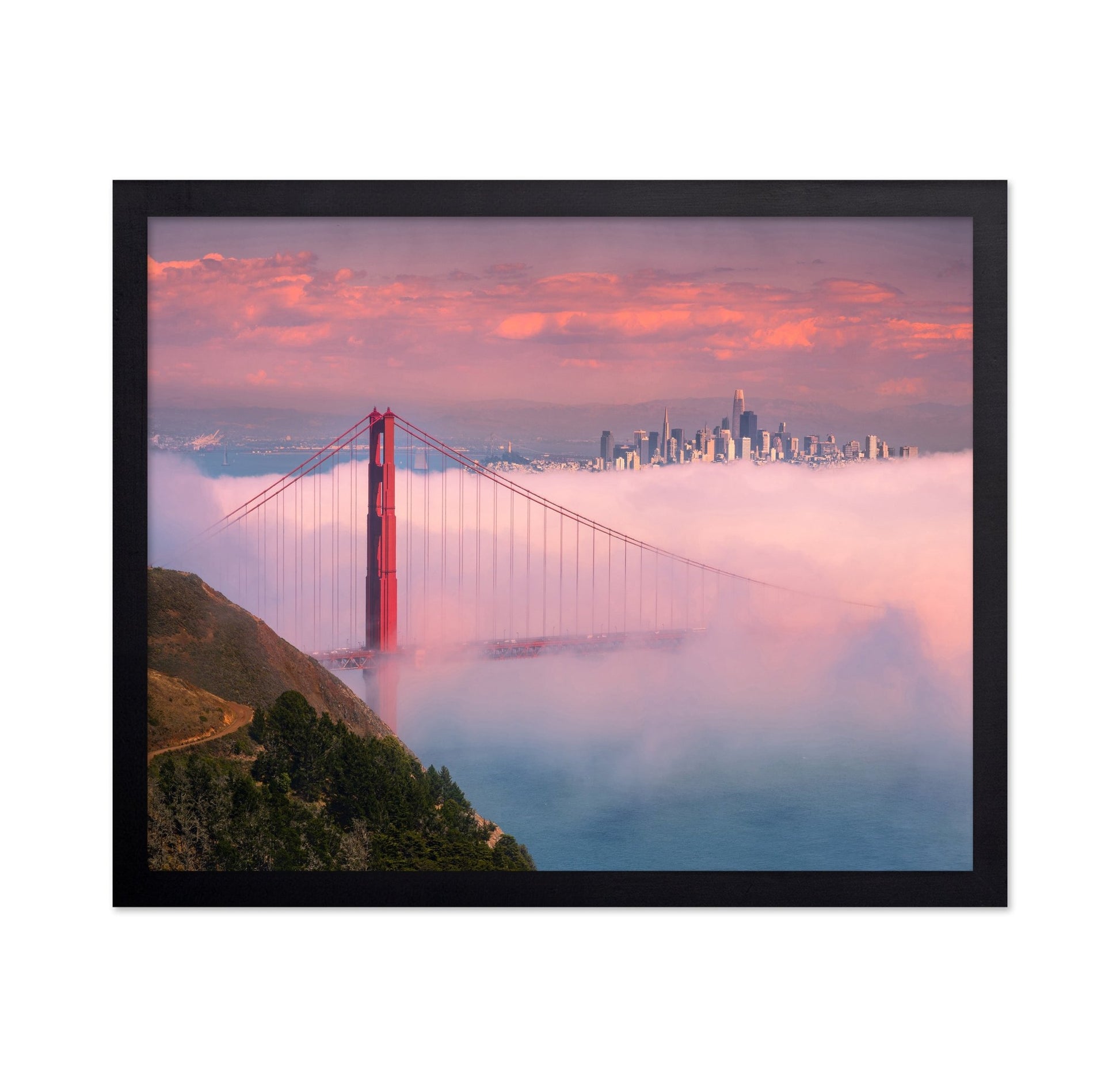 Golden Gate Sunrise Fog