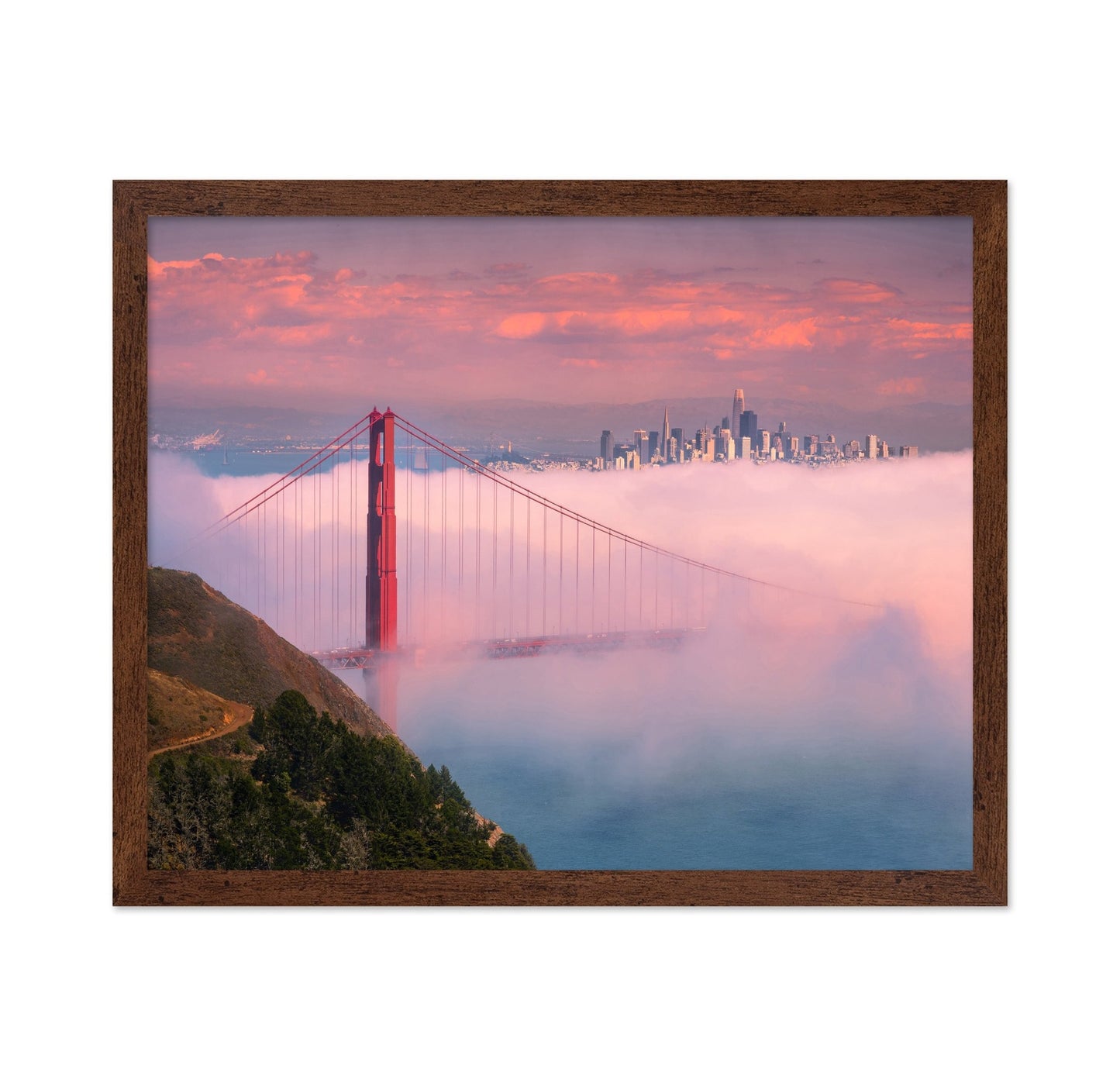 Golden Gate Sunrise Fog