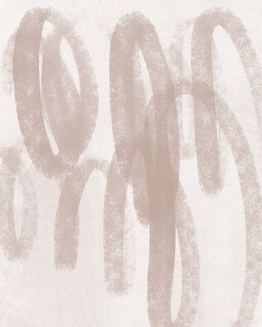 Soft Taupe Strokes