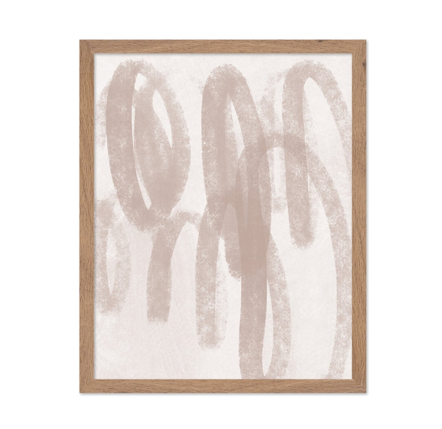 Soft Taupe Strokes