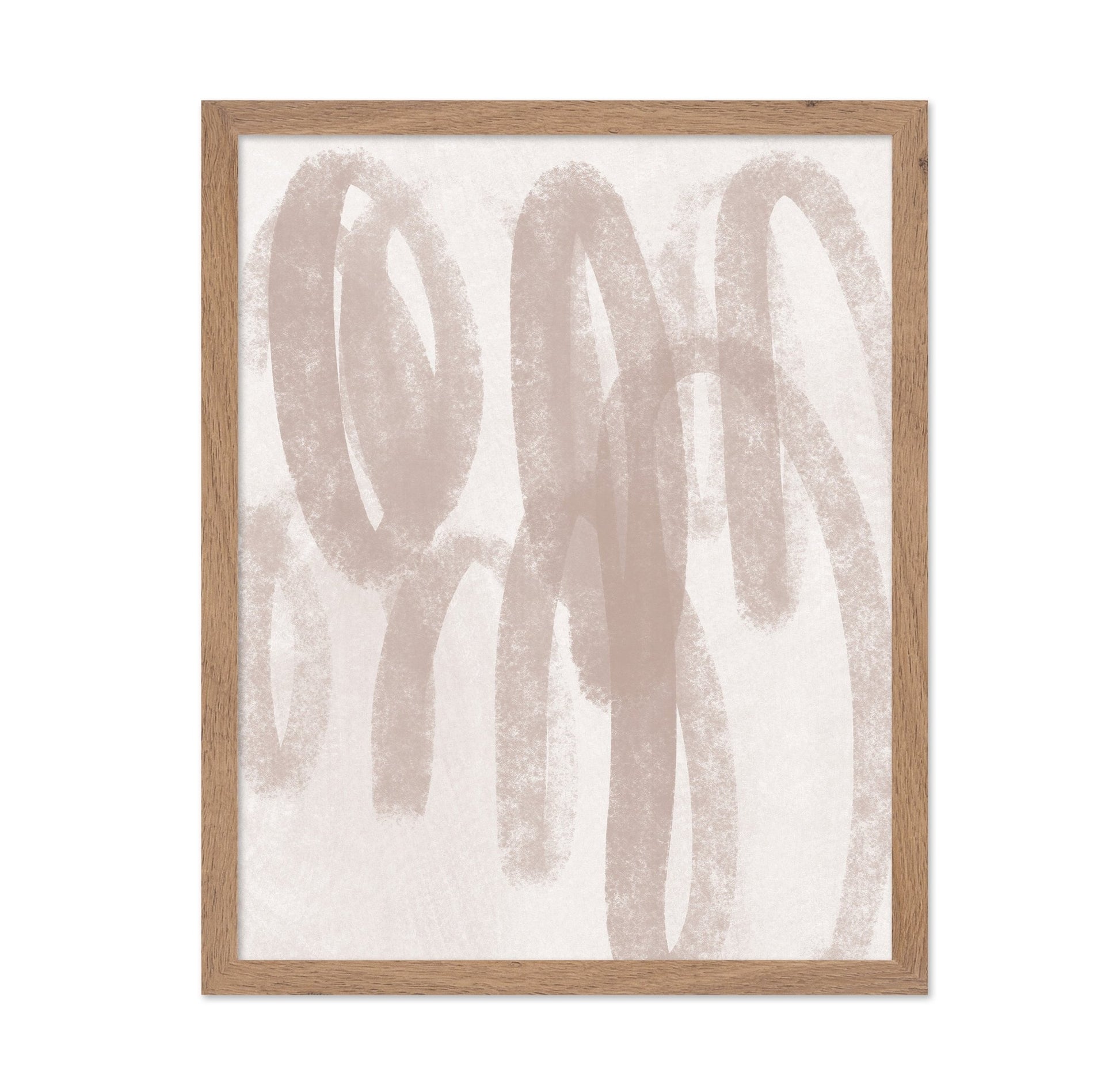 Soft Taupe Strokes