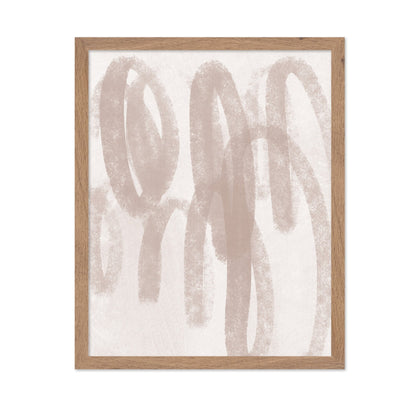 Soft Taupe Strokes