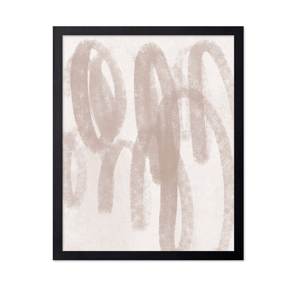 Soft Taupe Strokes