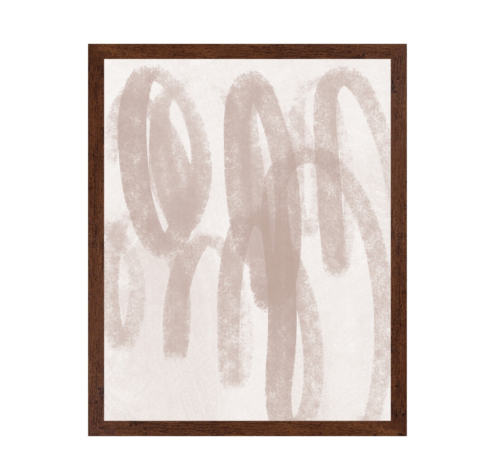 Soft Taupe Strokes