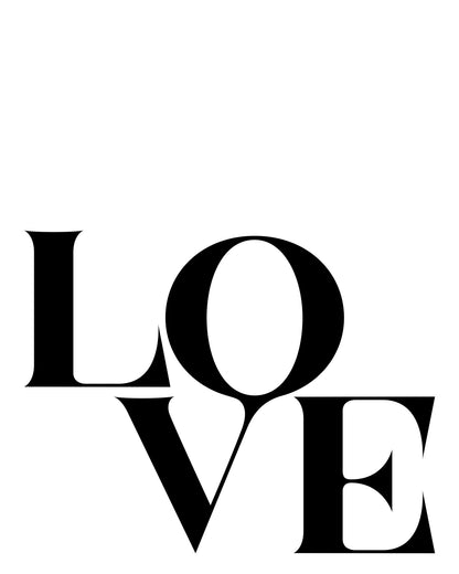 Love Typography Bold