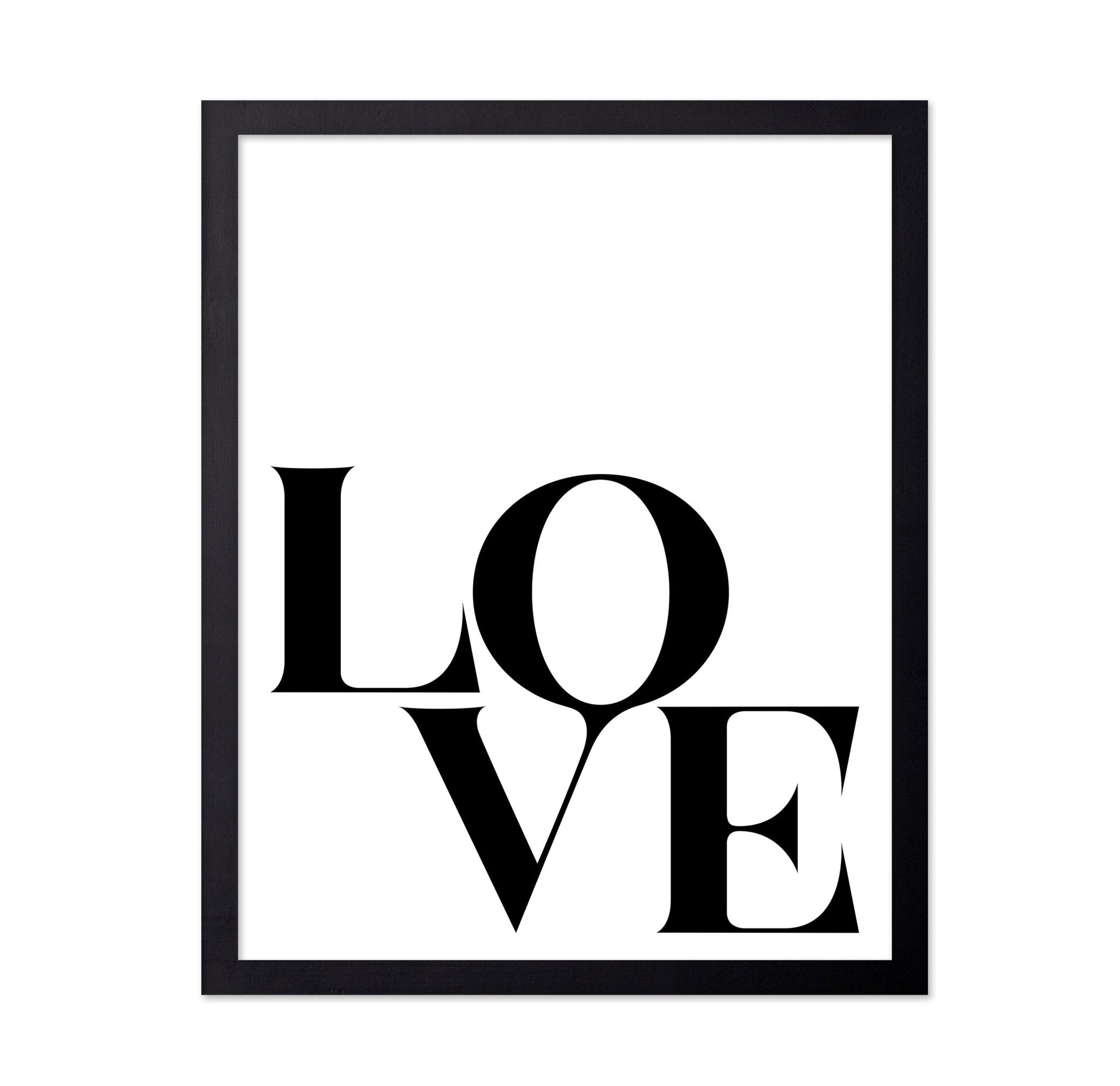 Love Typography Bold
