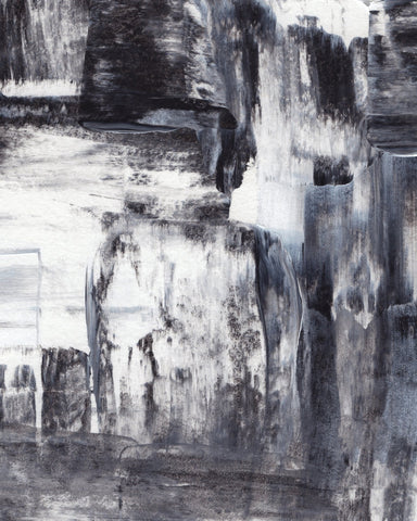 Monochrome Texture Flow No2