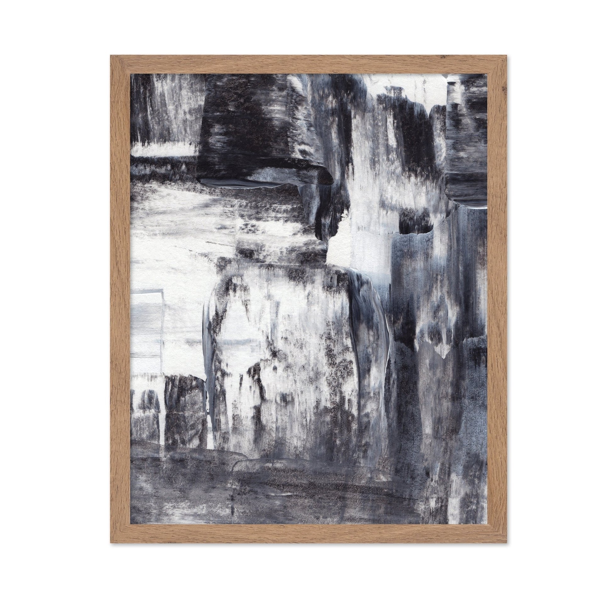 Monochrome Texture Flow No2