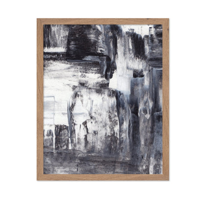 Monochrome Texture Flow No2
