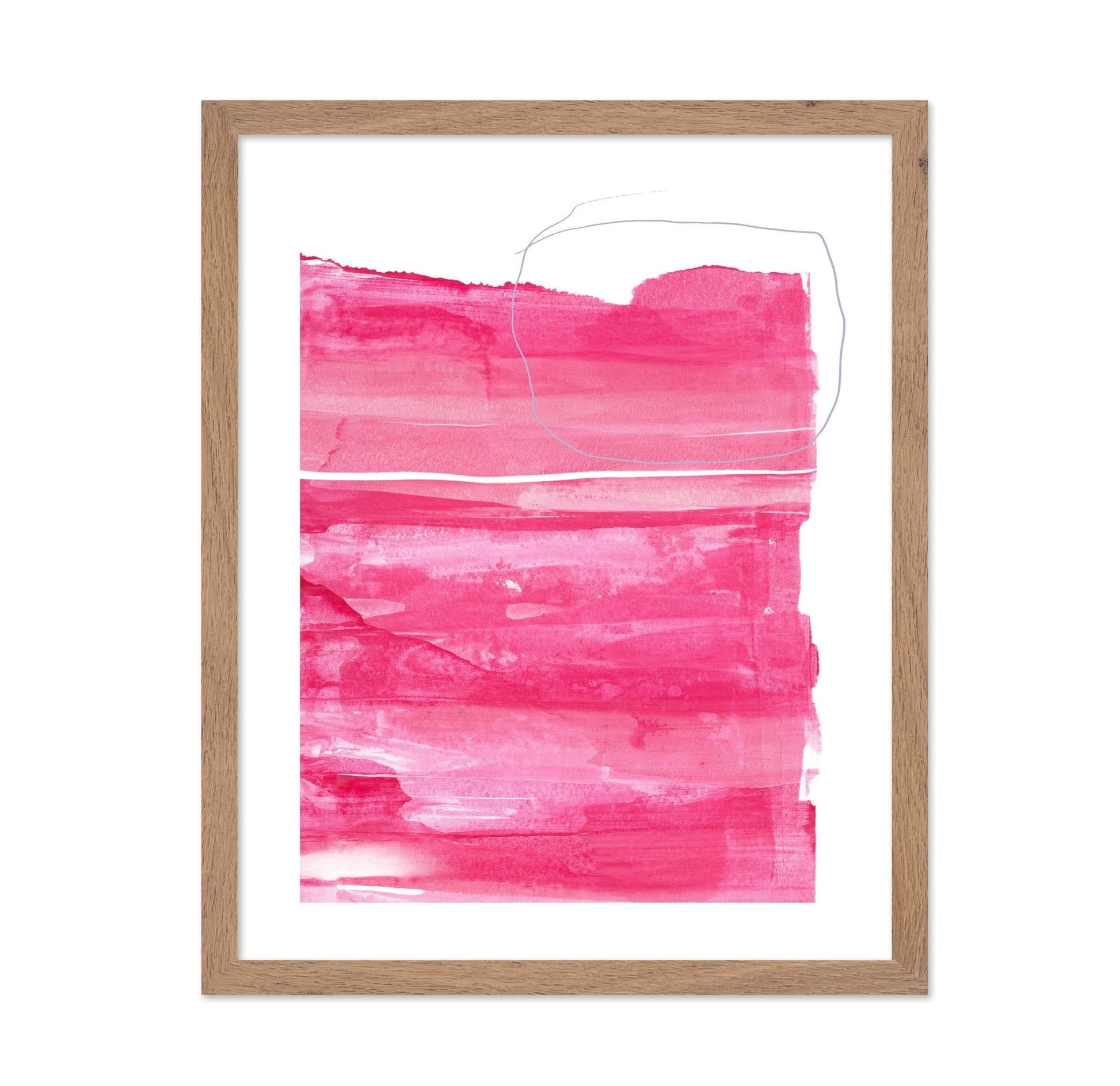 Pink Horizontal Wash