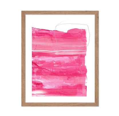 Pink Horizontal Wash