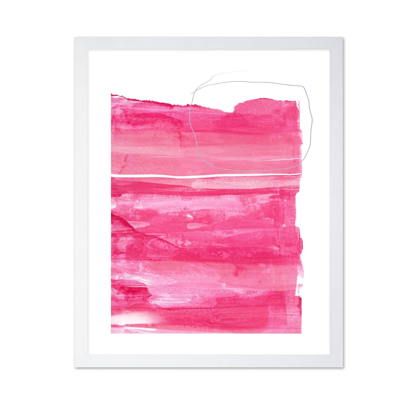 Pink Horizontal Wash