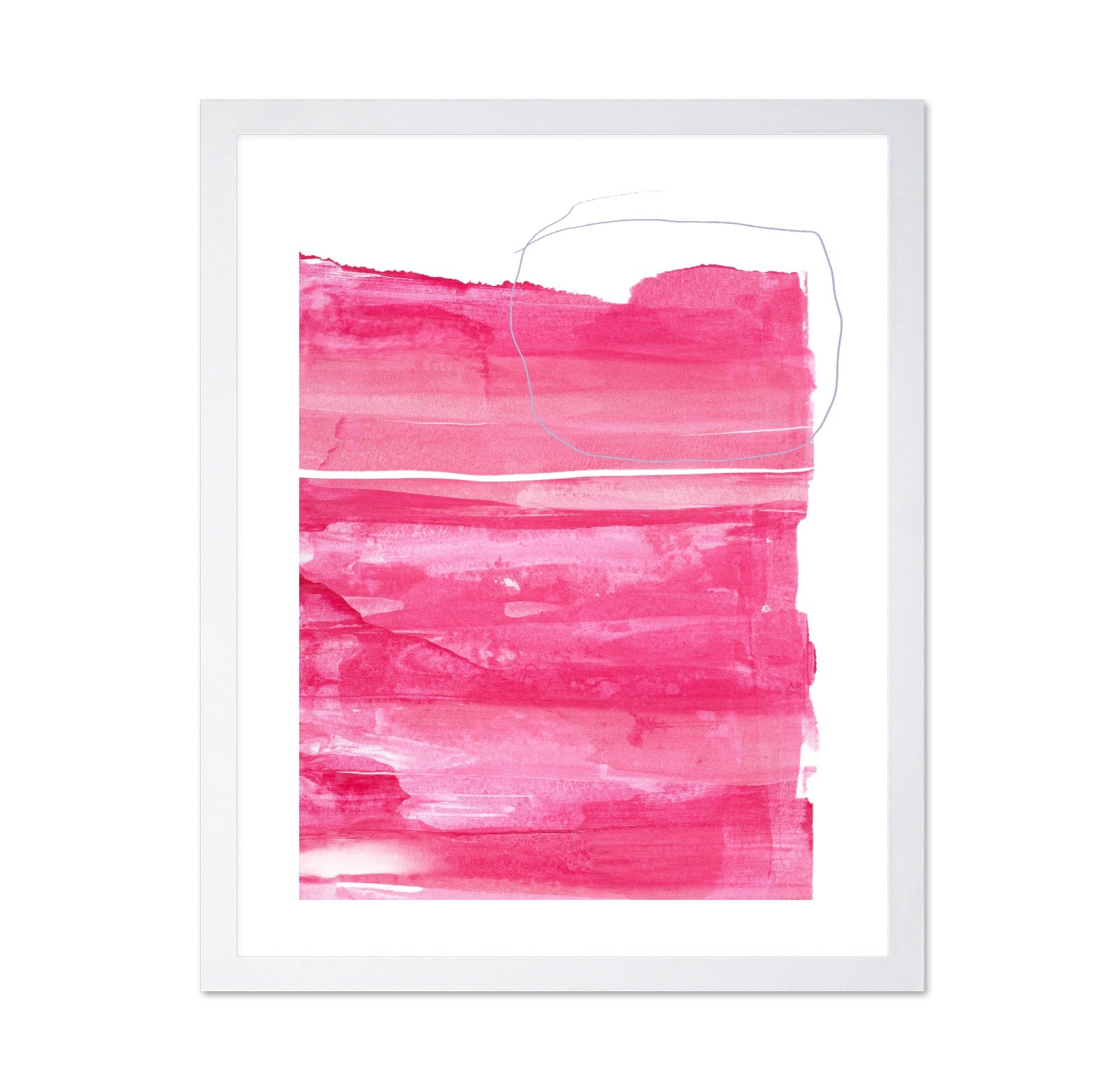 Pink Horizontal Wash