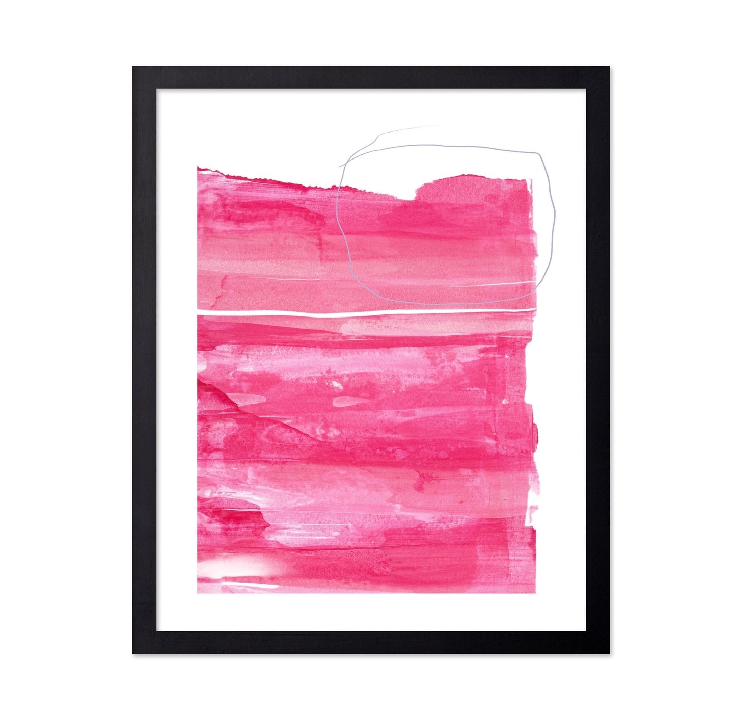 Pink Horizontal Wash