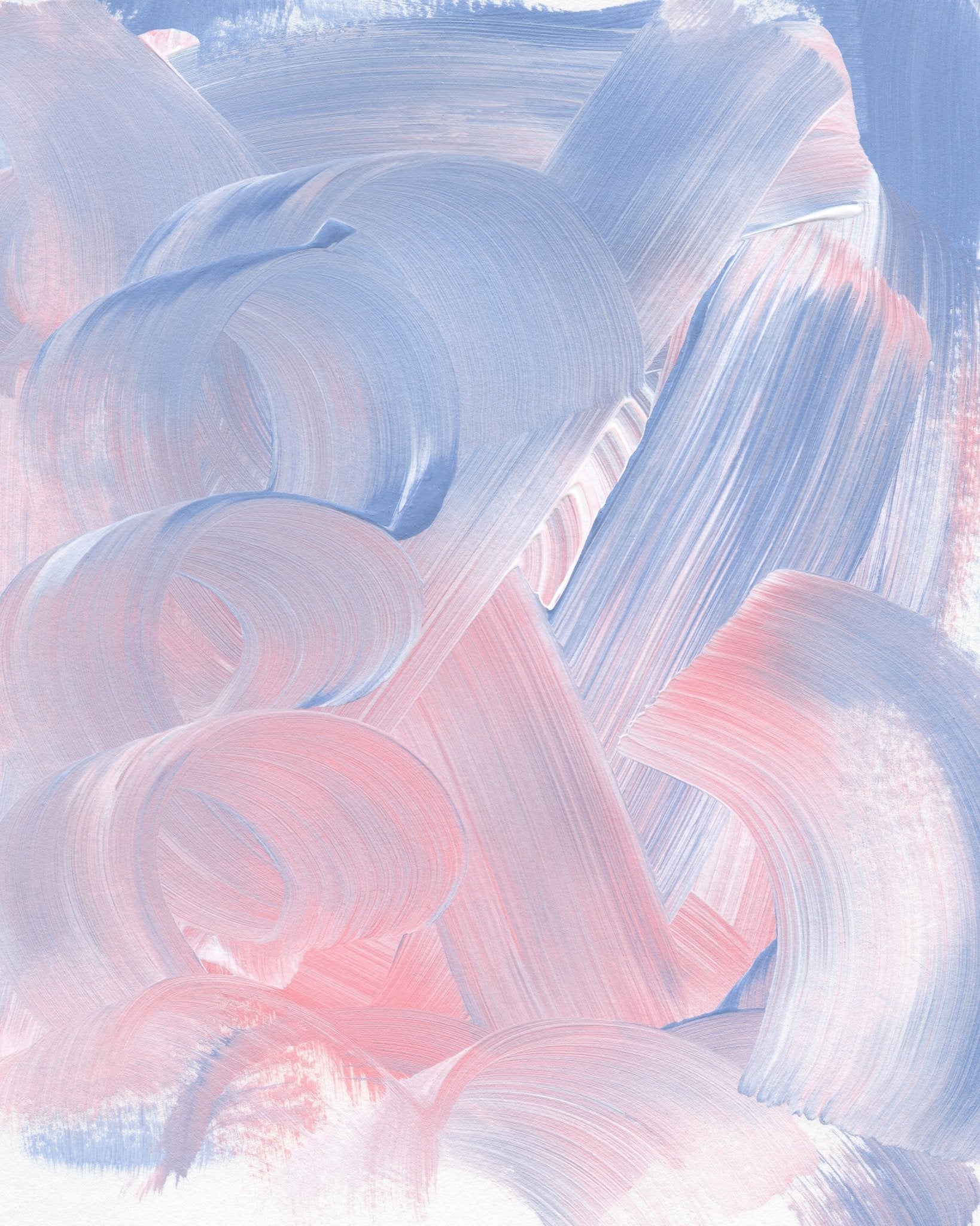 Pastel Brush Waves