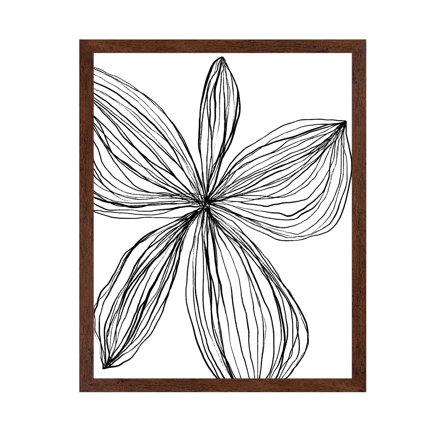 Line Art Flower