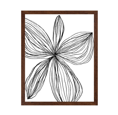 Line Art Flower