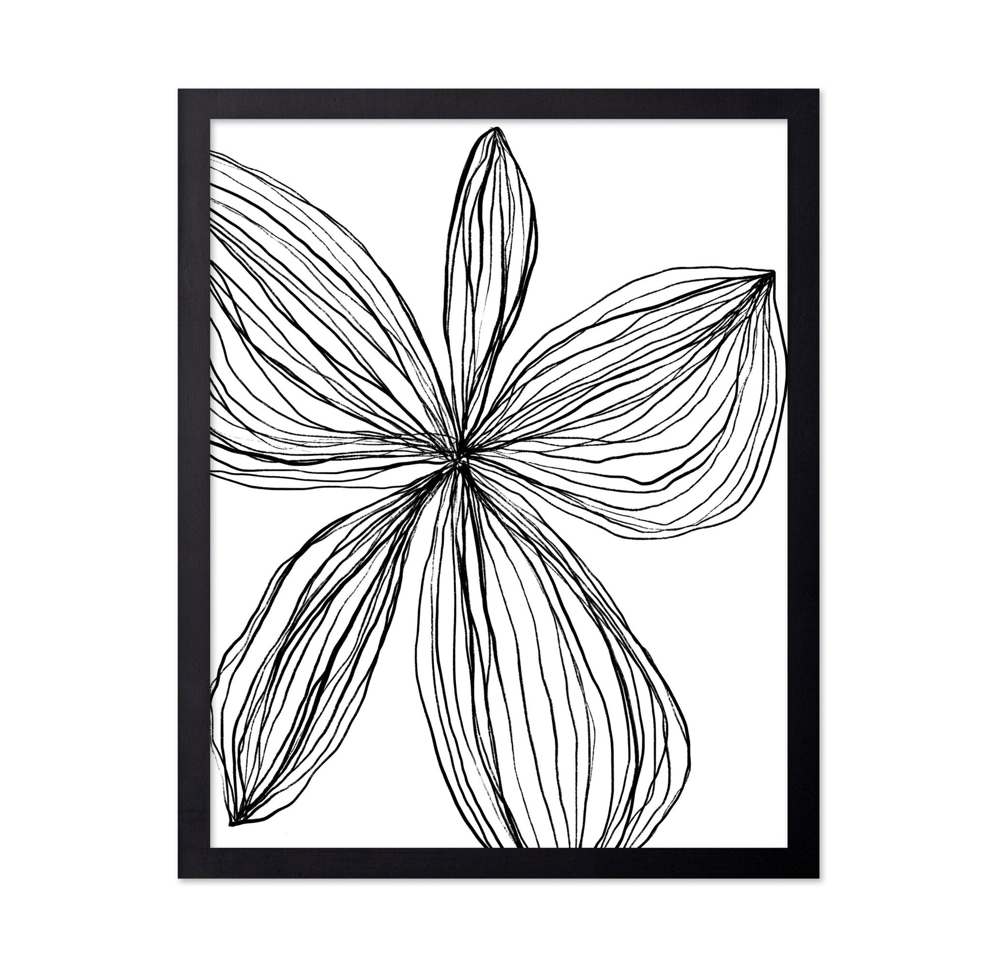 Line Art Flower