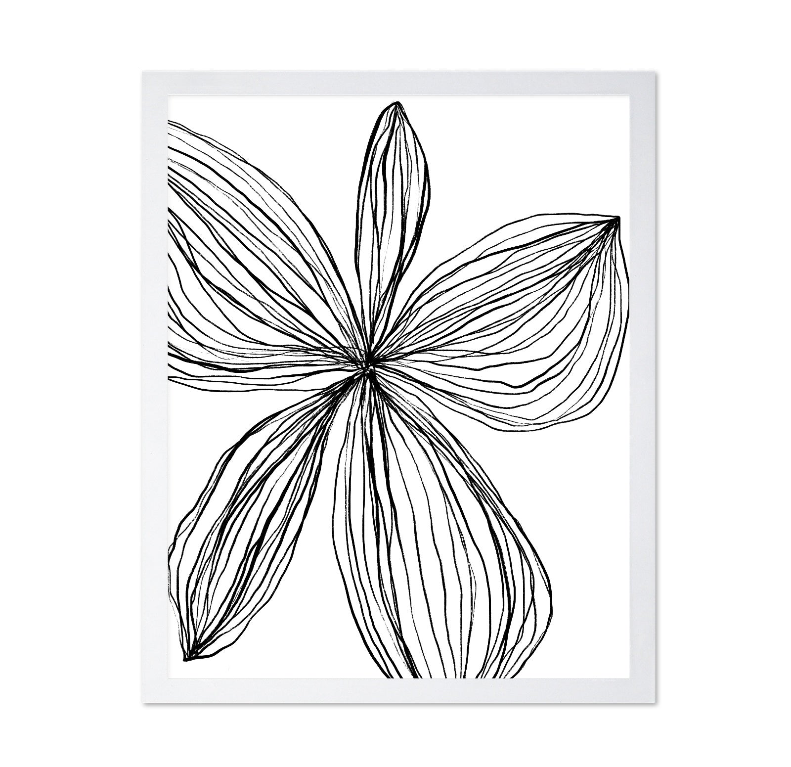 Line Art Flower