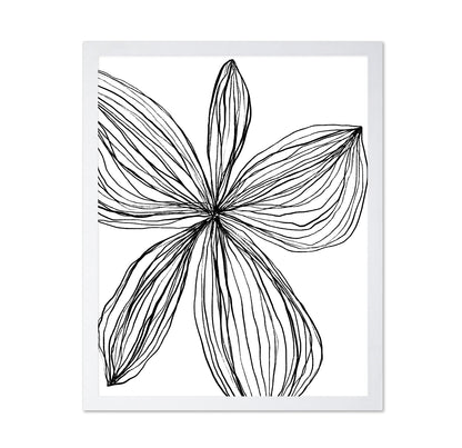 Line Art Flower