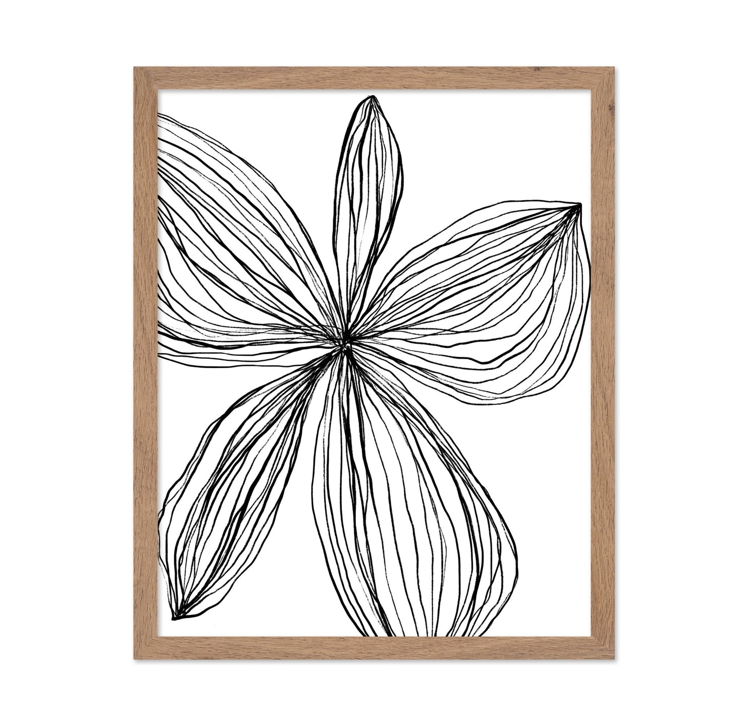 Line Art Flower
