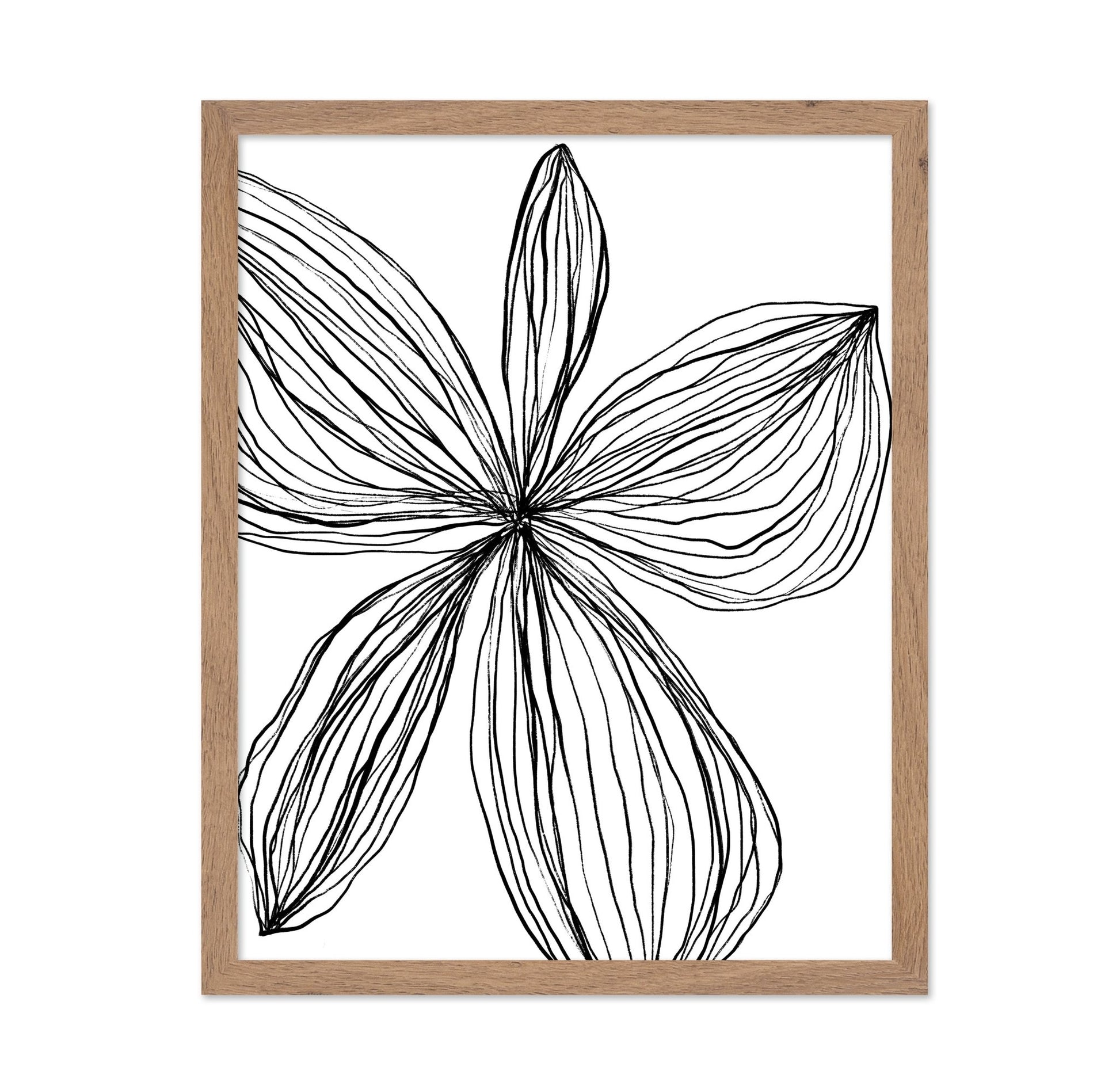 Line Art Flower