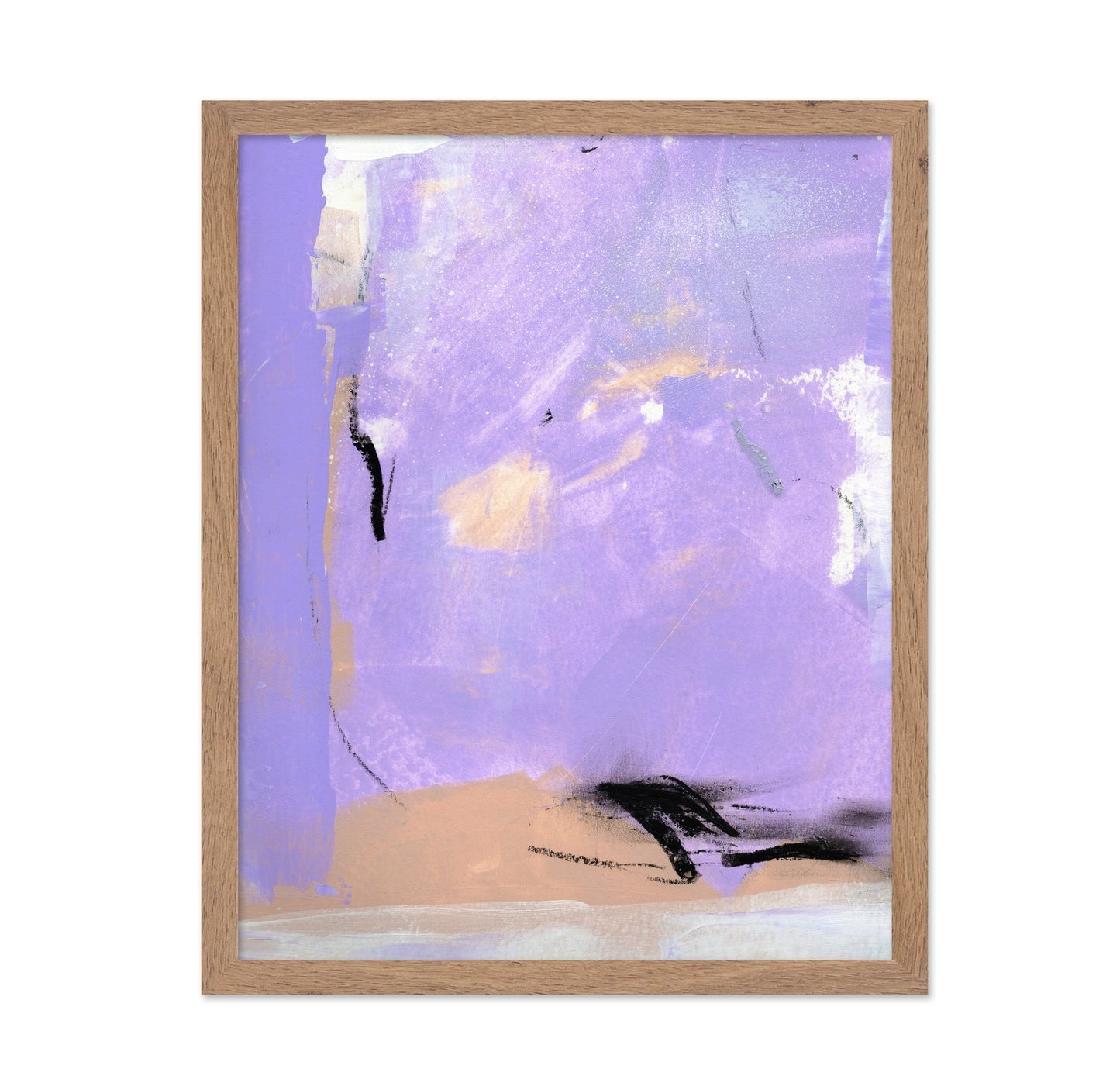 Lavender Abstract Field