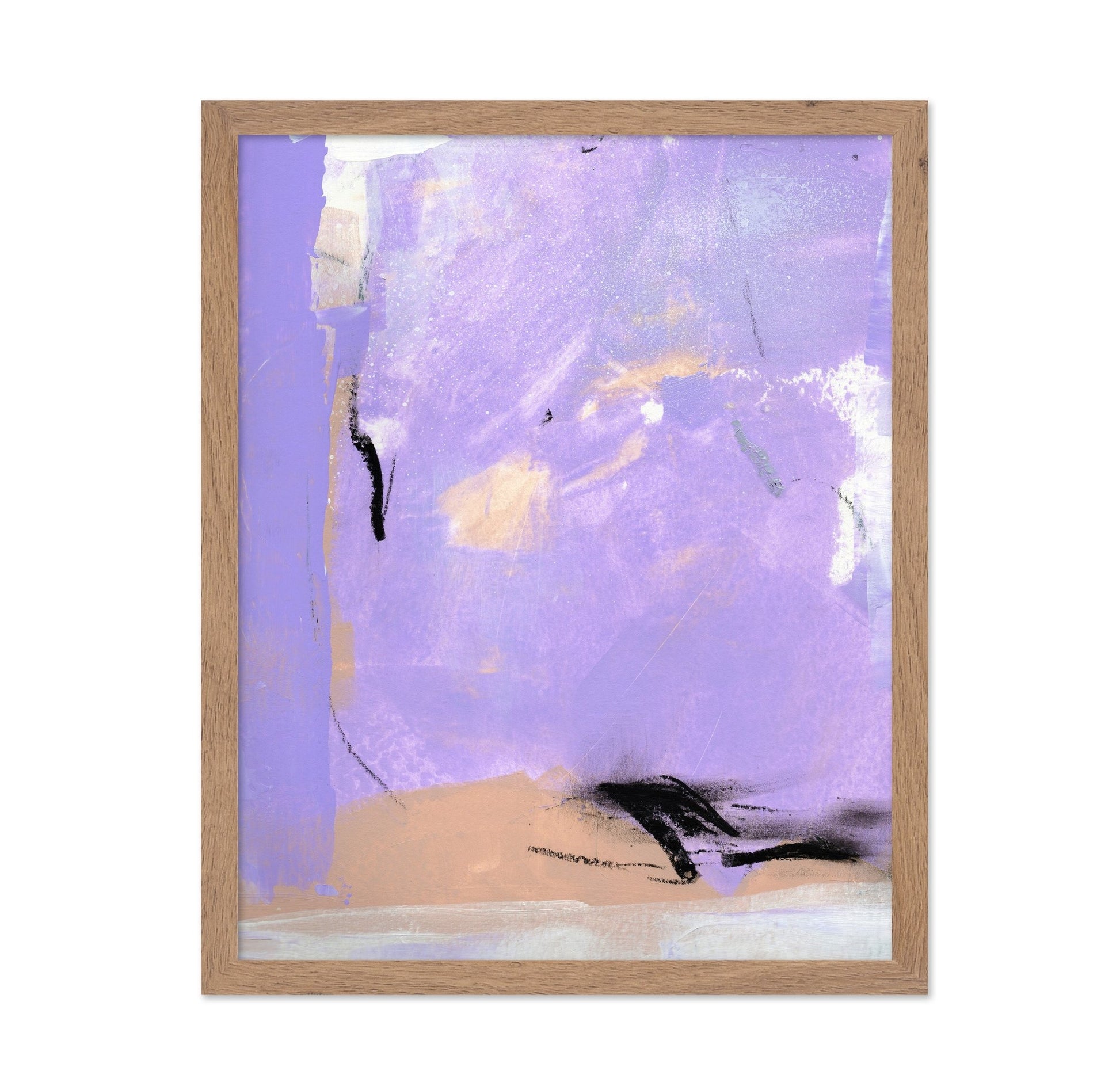 Lavender Abstract Field