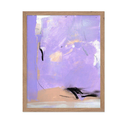 Lavender Abstract Field