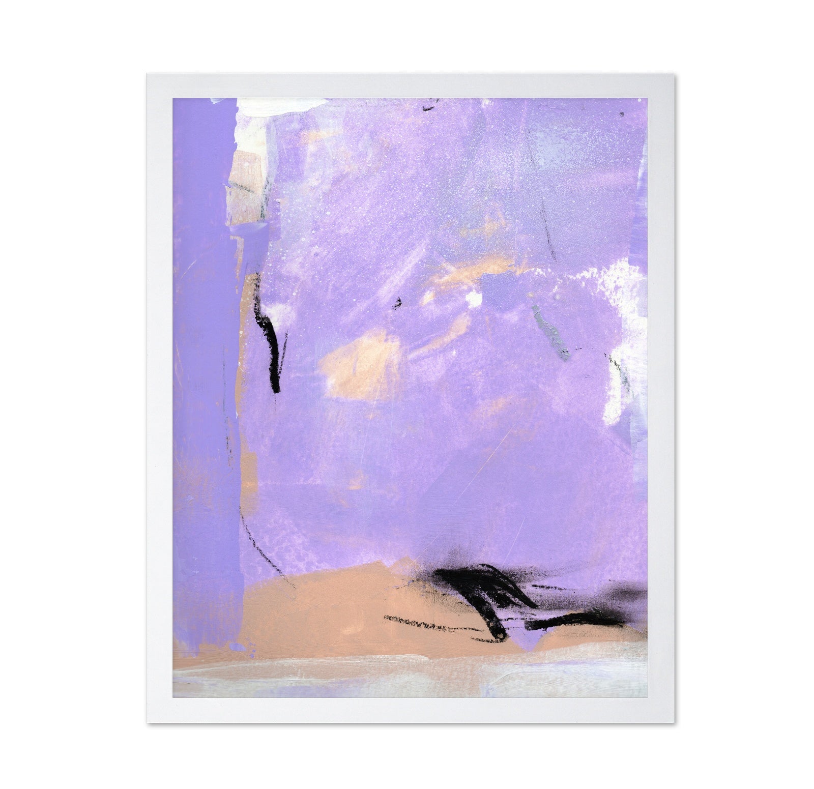 Lavender Abstract Field