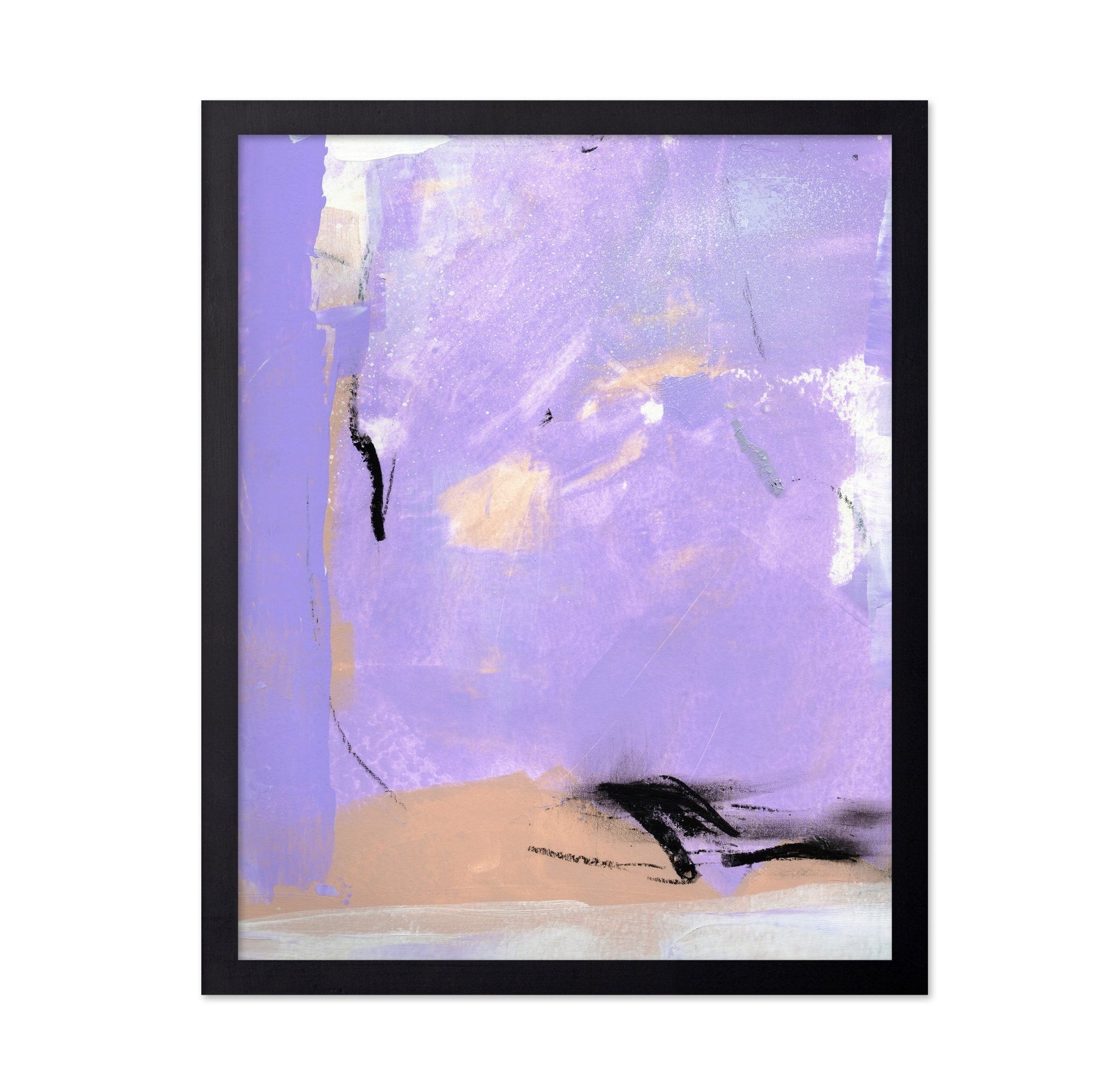Lavender Abstract Field