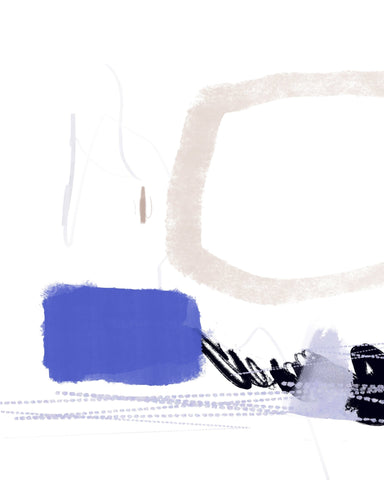 Blue Minimal Marks