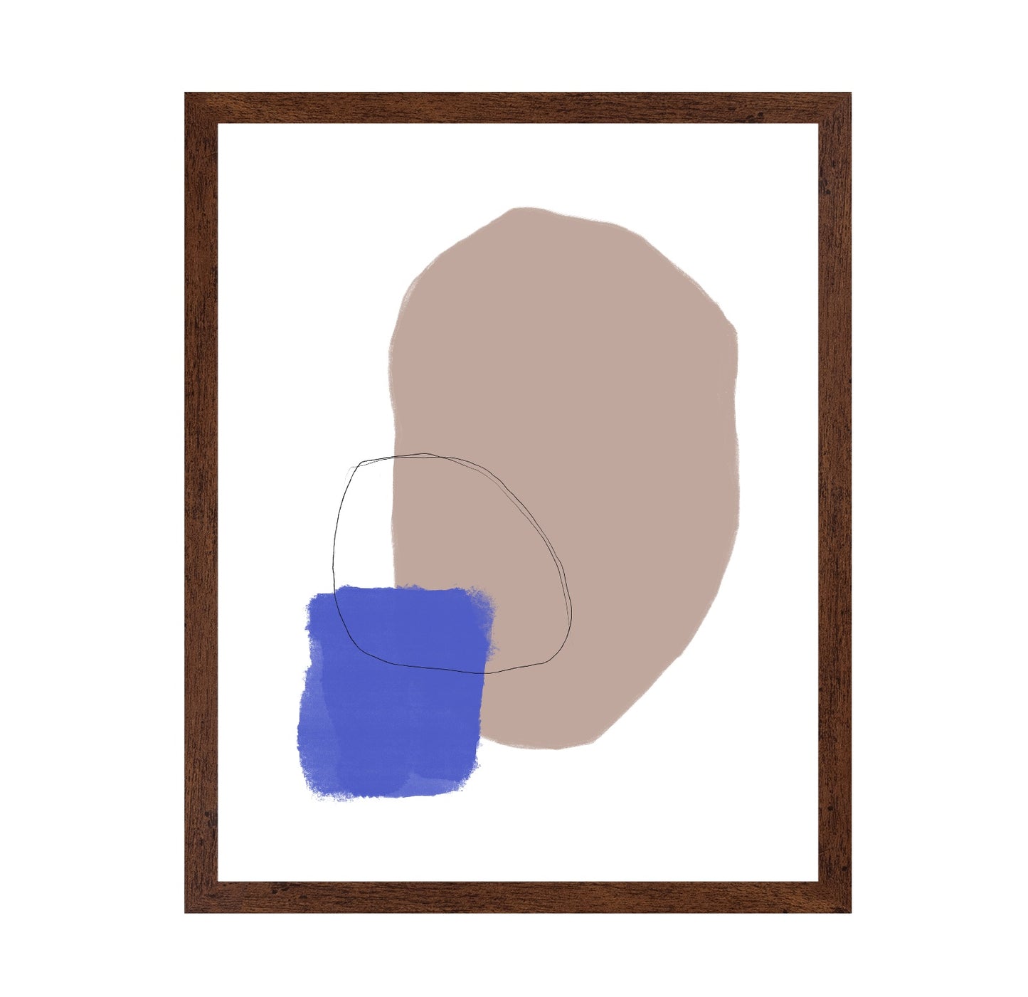 Blue Shape Contrast