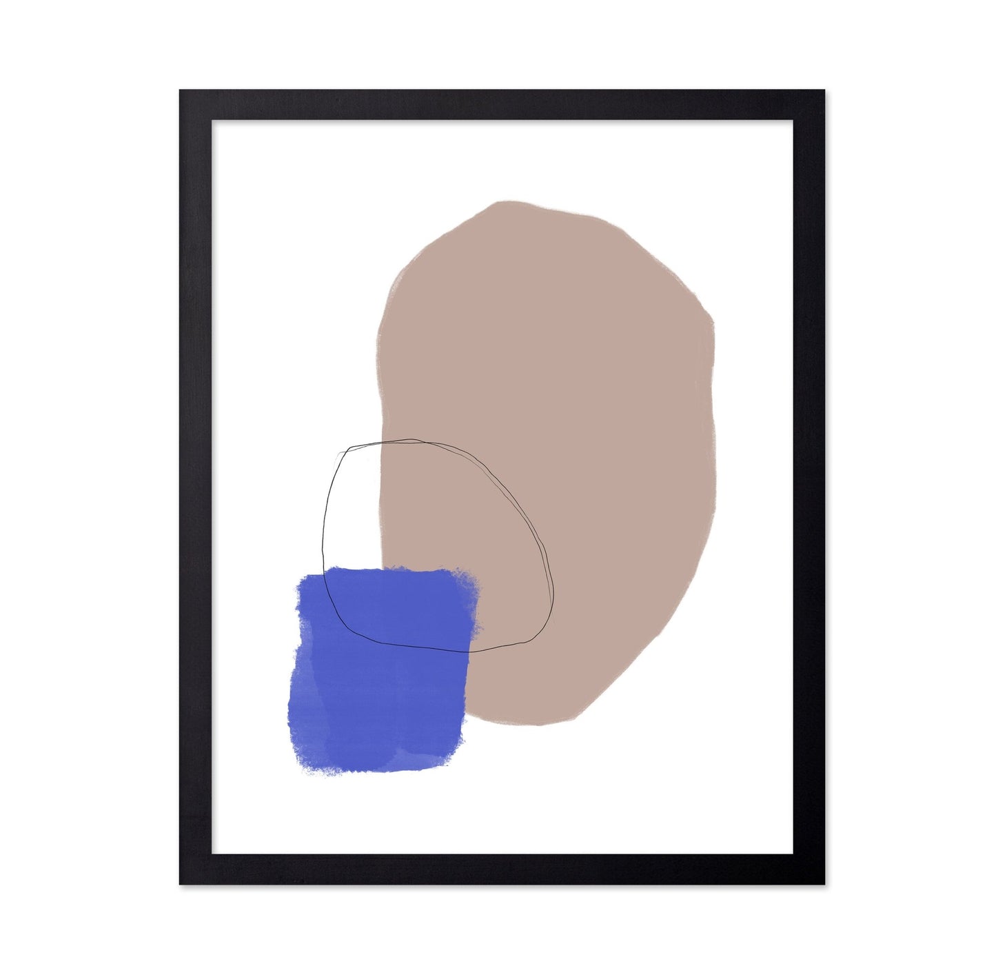 Blue Shape Contrast