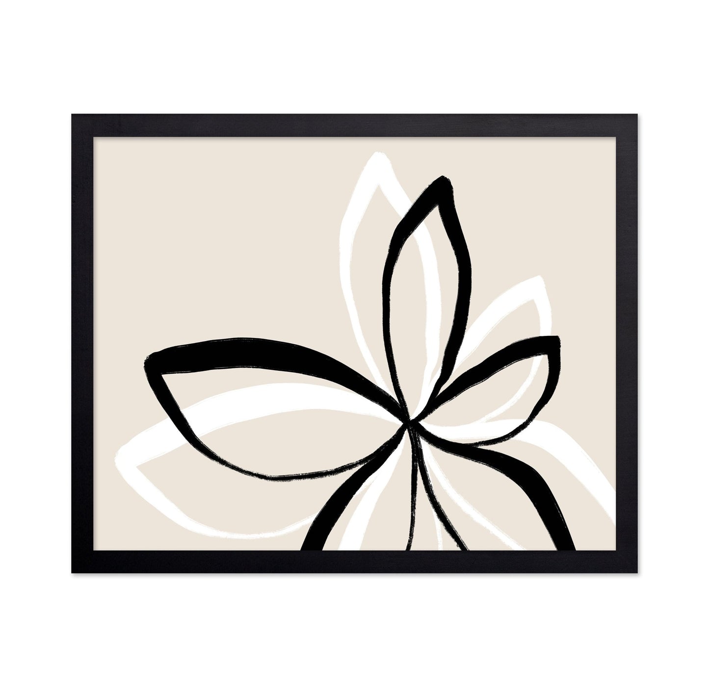 Minimal Flower Outline