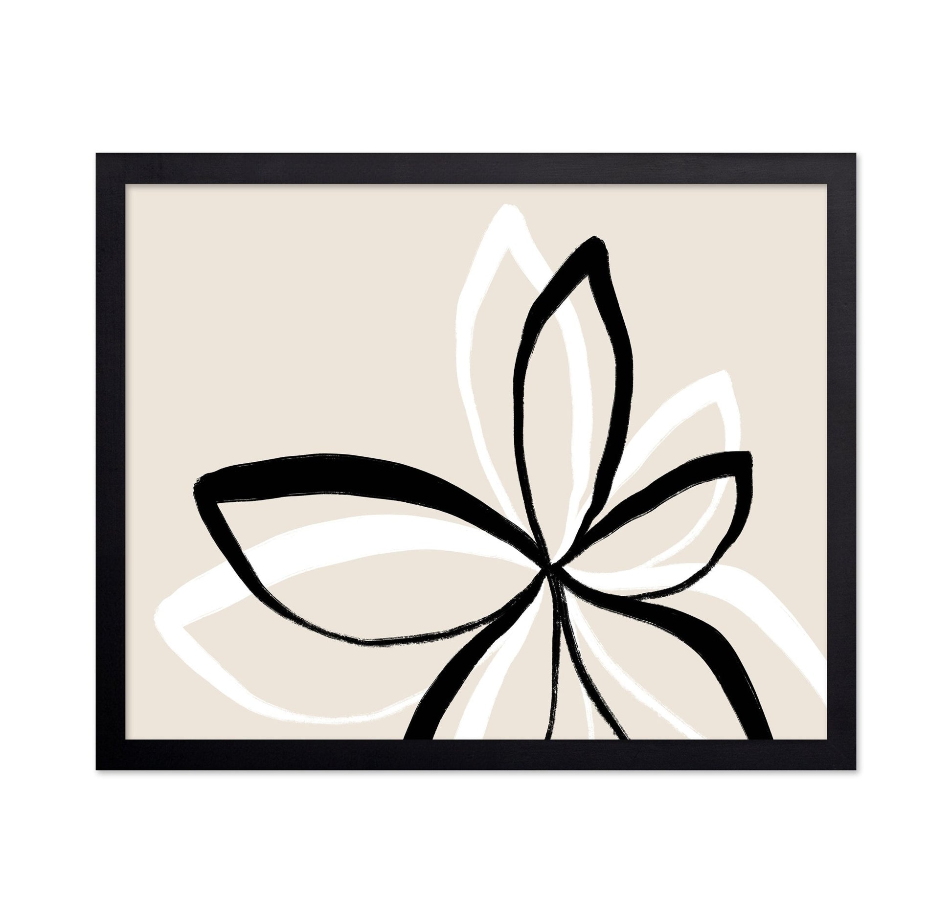 Minimal Flower Outline
