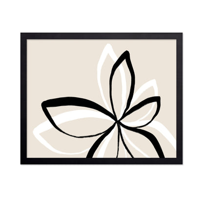 Minimal Flower Outline