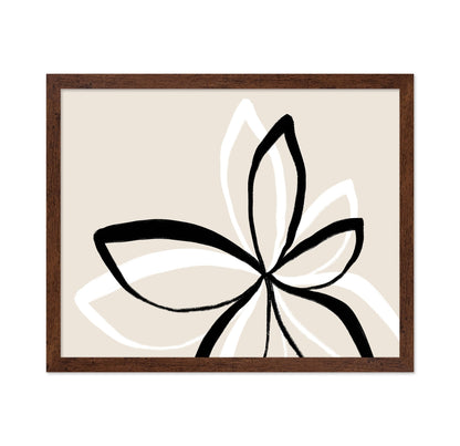 Minimal Flower Outline