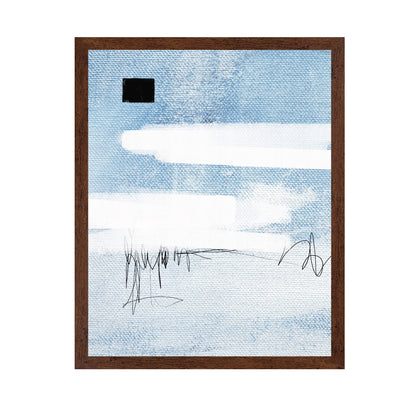 Blue Canvas Scribble