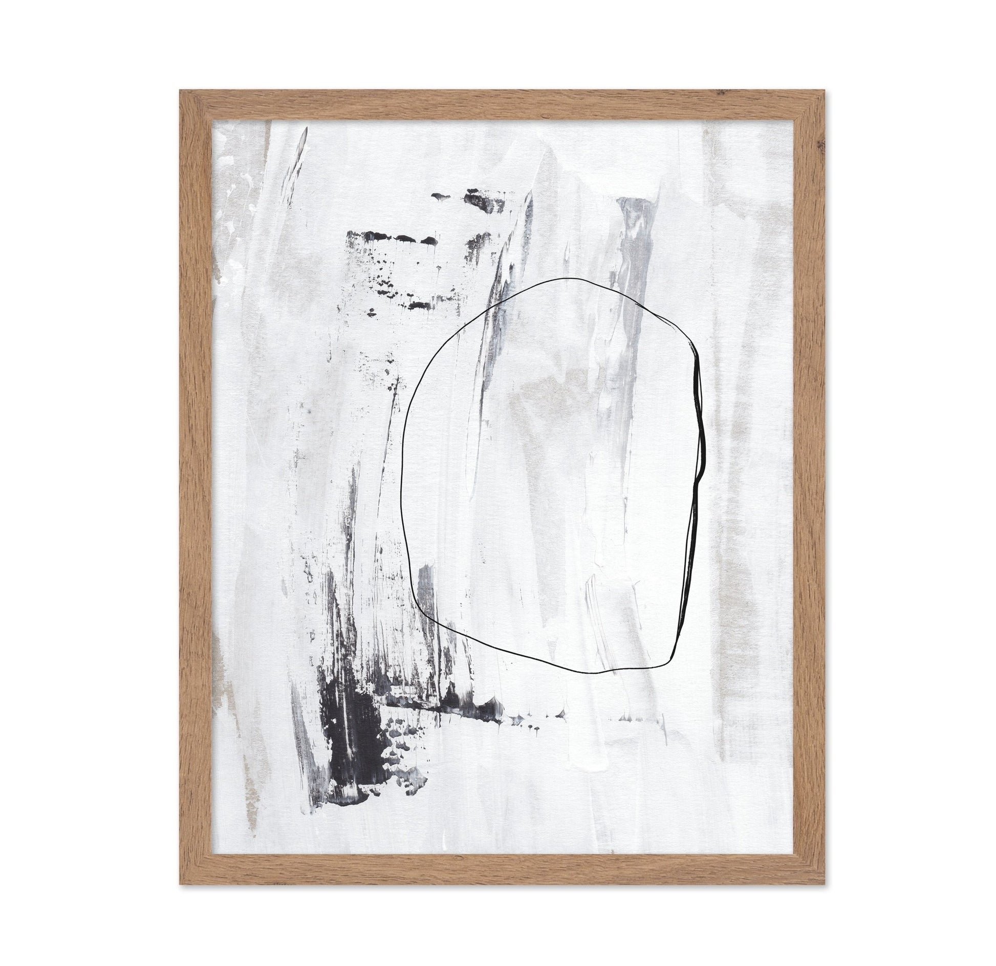 Soft Grey Outline