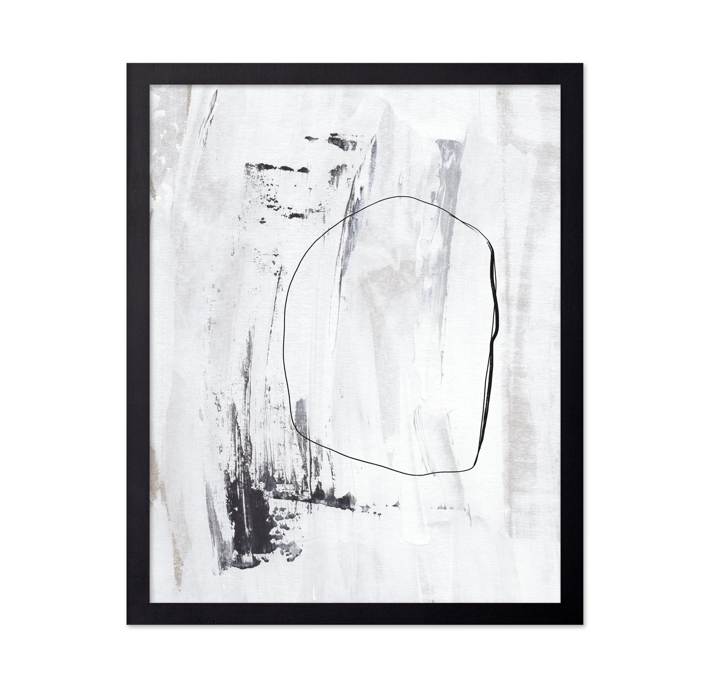 Soft Grey Outline