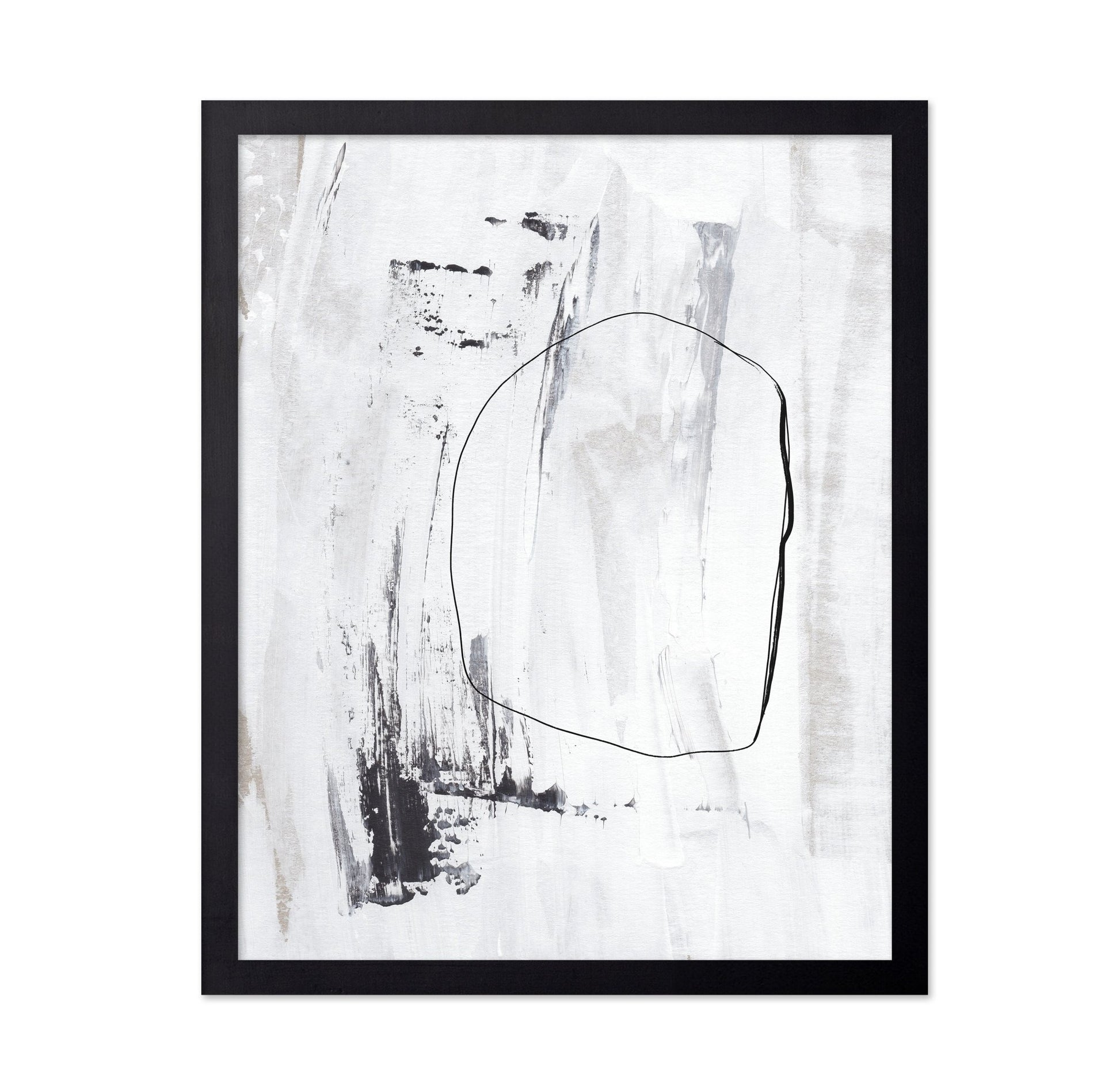 Soft Grey Outline